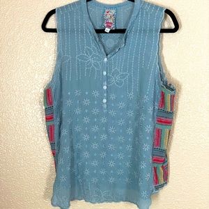 Johnny Was Turia Tank